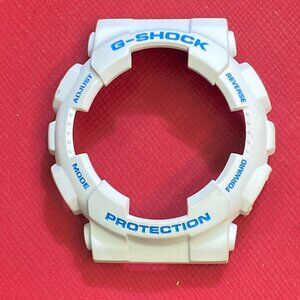 Genuine CASIO G-SHOCK Watch Bezel Shell GA-100 GA-100-1A4 Rubber Cover NEW white